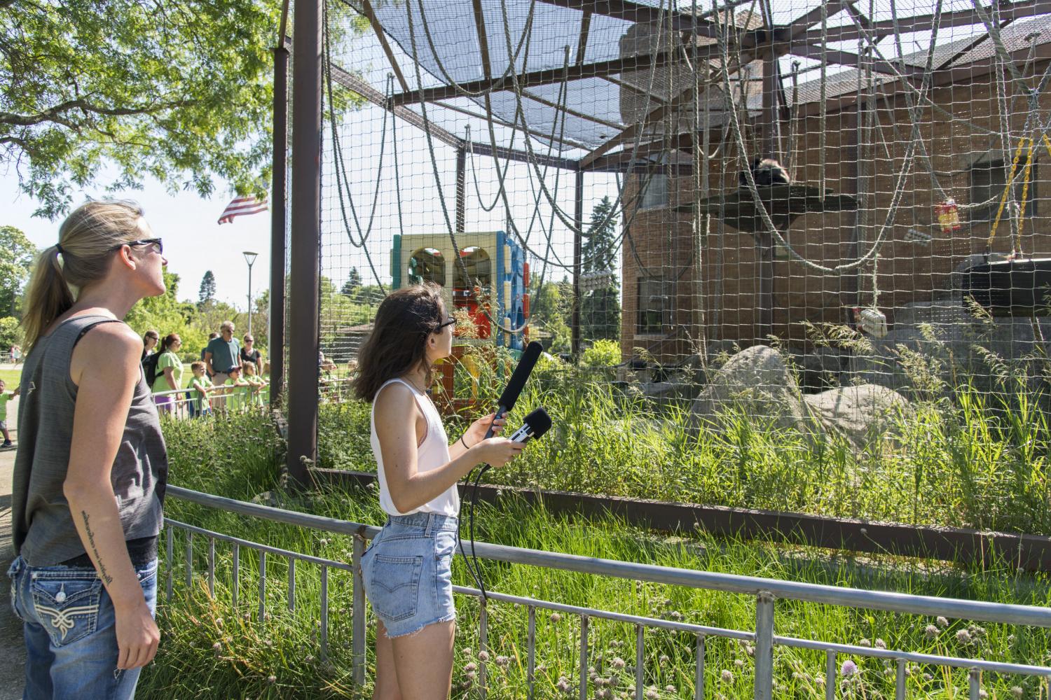 Summer Research: Students mentored by biology professor Angela Dassow researched gibbon vocalizations as part of the Summer Undergraduate...